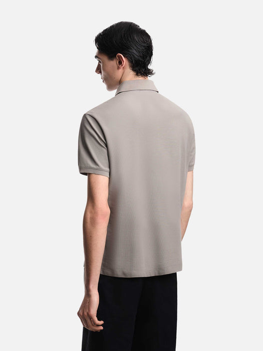 Armani Regular fit piqué polo shirt