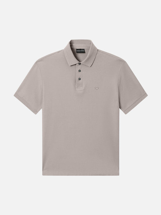 Armani Regular fit piqué polo shirt