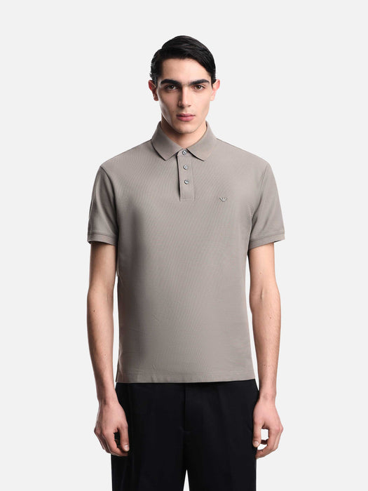 Armani Regular fit piqué polo shirt