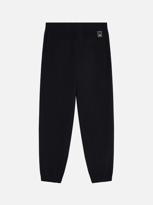 Armani Travel Essential embossed jersey joggers