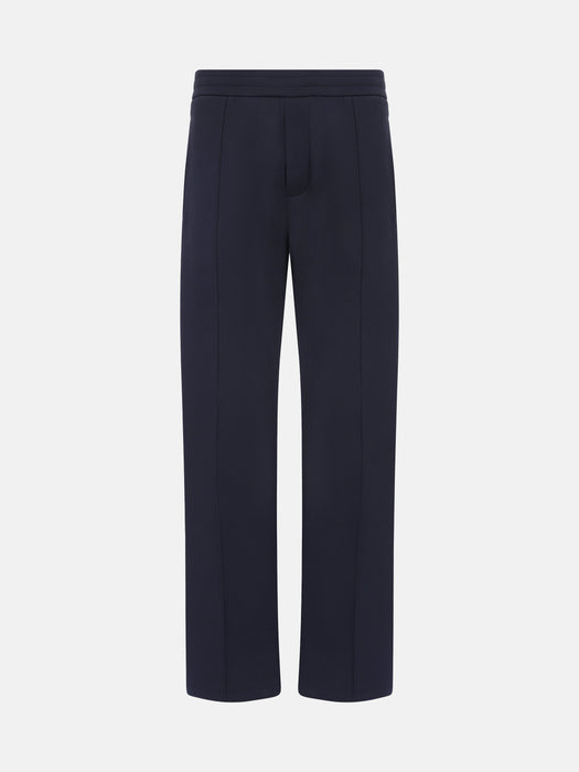 Armani Double-knit trousers with pleats