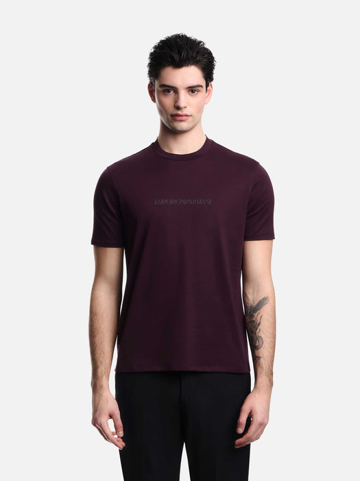 Armani T-shirt Essential slim fit in pima cotton jersey