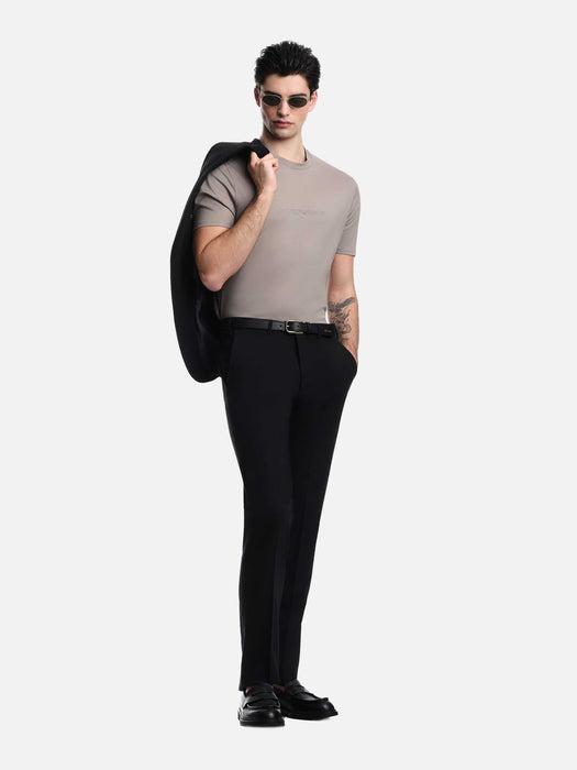Armani T-shirt Essential slim fit in pima cotton jersey