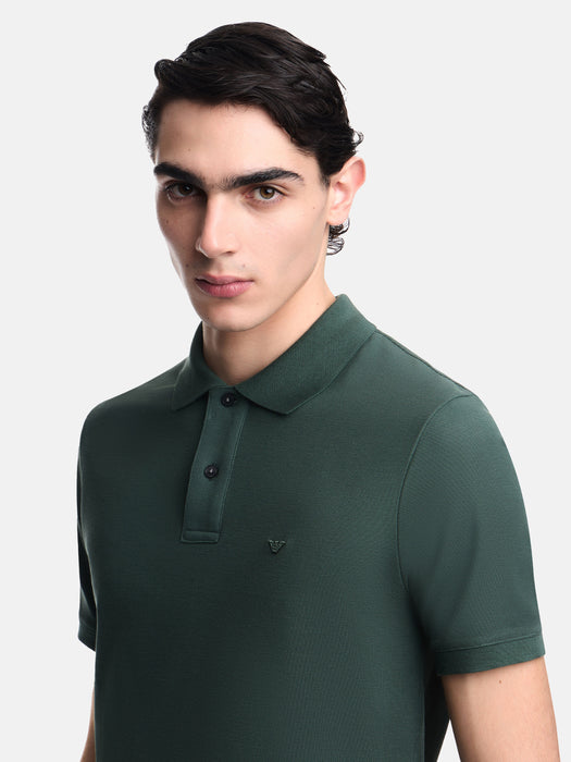 Armani Slim-fit piqué polo shirt