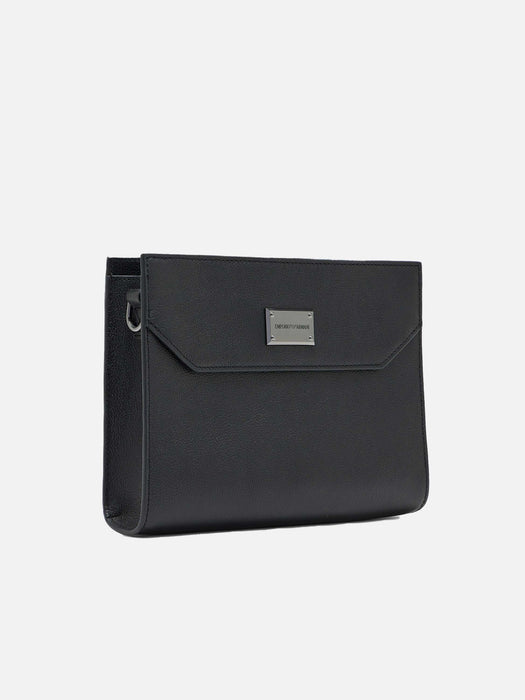 Armani Shoulder bag in tumbled leather