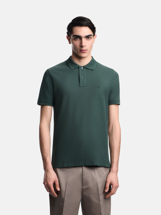 Armani Slim-fit piqué polo shirt