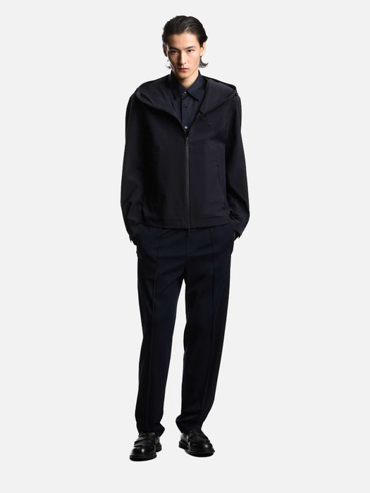 Armani Nylon trousers with an elasticated waist
