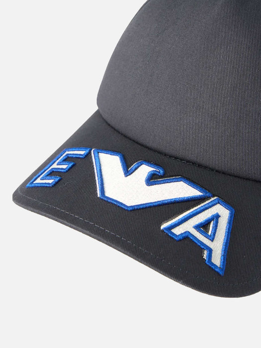 Armani Canvas baseball cap with embroidered logo