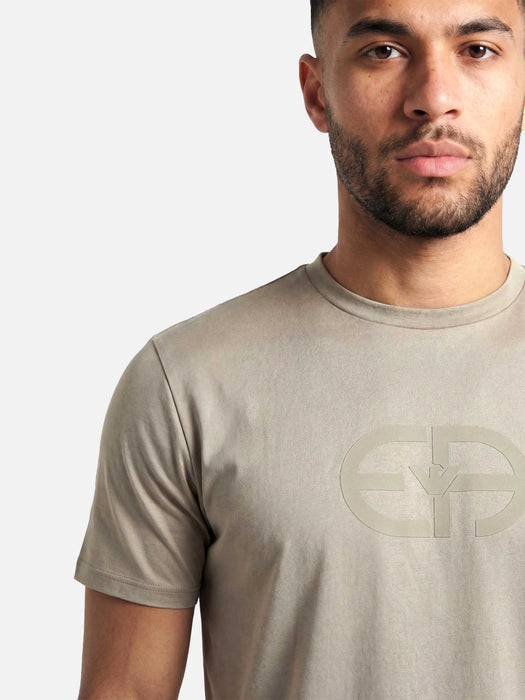 Armani Lyocell-blend jersey T-shirt with EA logo print