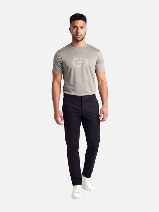 Armani Lyocell-blend jersey T-shirt with EA logo print