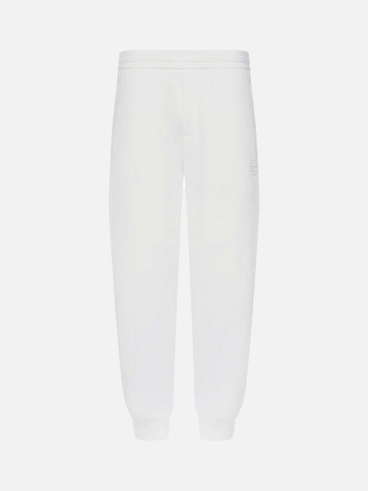 Armani Double Jersey Joggers with Logo