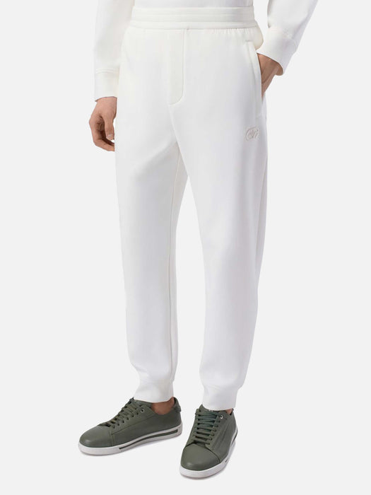 Armani Double Jersey Joggers with Logo