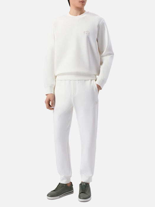 Armani Double Jersey Joggers with Logo