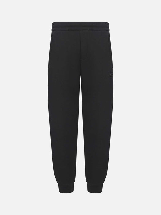 Armani Double Jersey Joggers with Logo