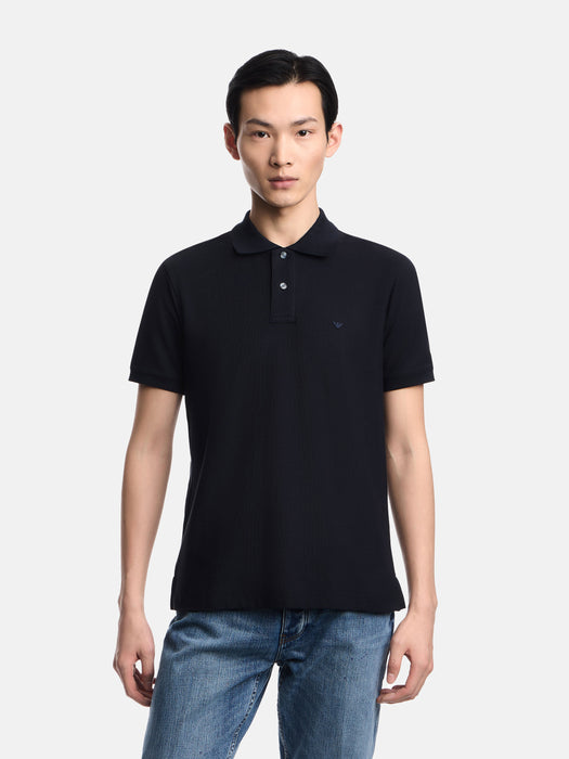 Armani Slim-fit piqué polo shirt