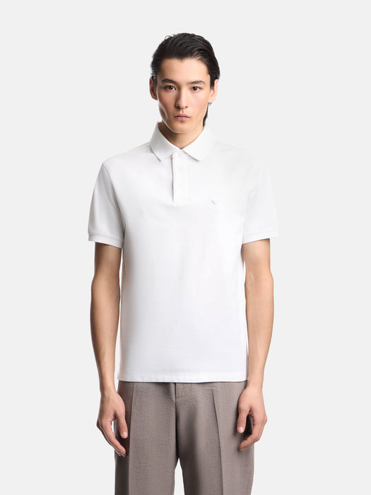 Armani Regular fit piqué polo shirt