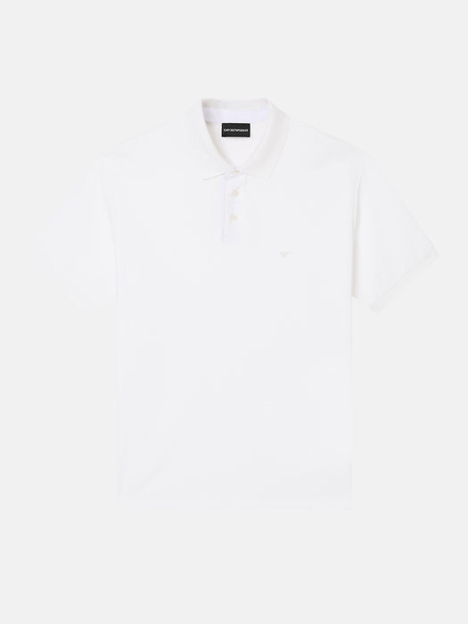 Armani Regular fit piqué polo shirt