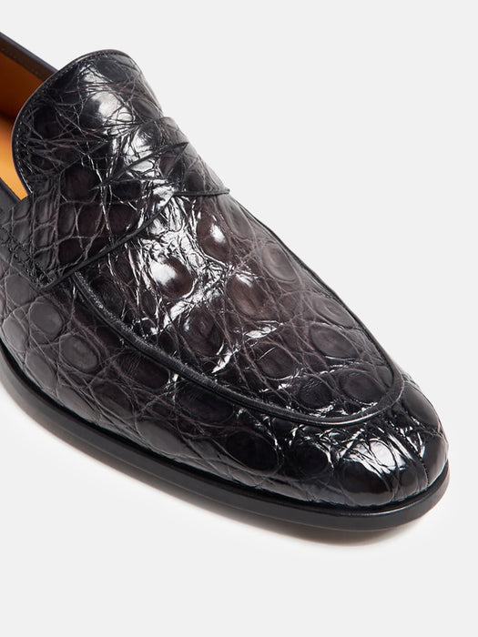 Magnanni Aston Crocodile Loafers