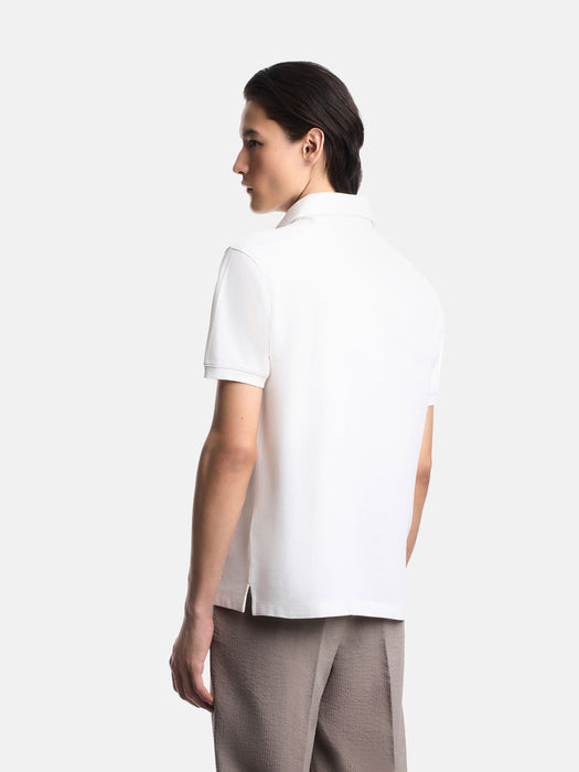 Armani Regular fit piqué polo shirt
