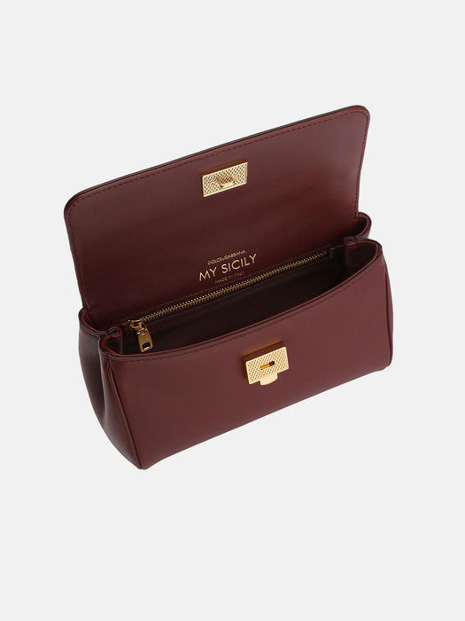 D&G Mini MySicily handbag in plongé calfskin
