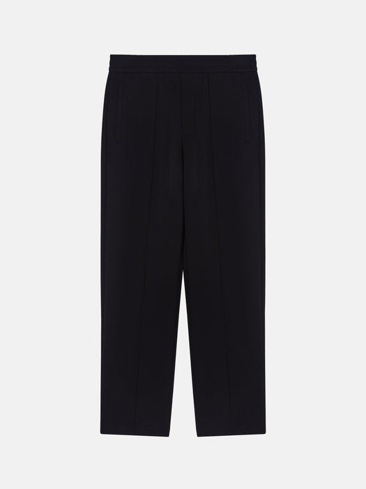 Armani Double-knit trousers with pleats
