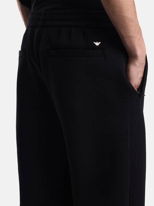 Armani Double-knit trousers with pleats