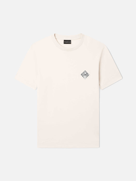 Armani Slim-fit Lyocell-blend jersey T-shirt with logo patch