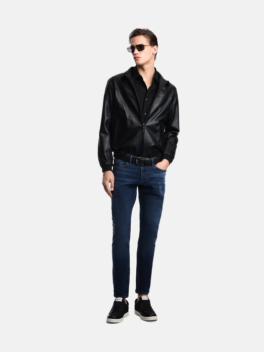 Armani Slim-fit shirt in a Lyocell-blend jersey