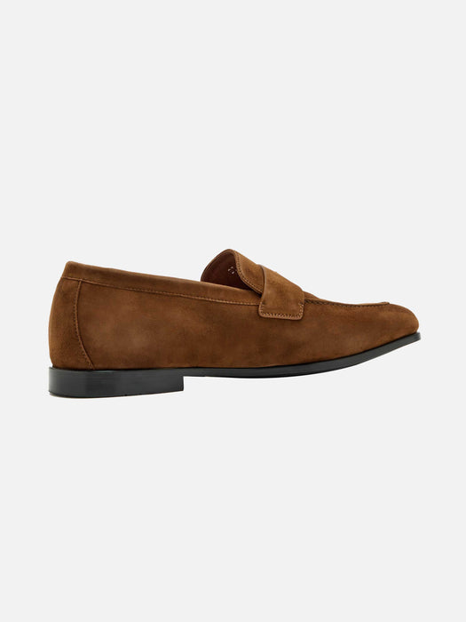 Ferragamo Suede Penny Loafer