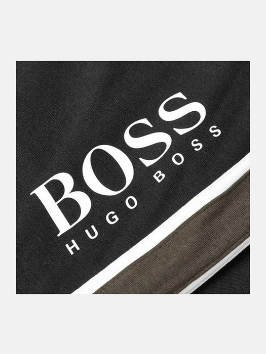 Boss Logo loungewear bottoms in cotton terry - TB0418