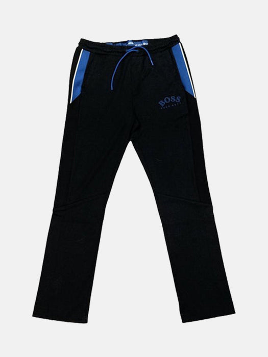 Boss Slim-fit jogging trousers with colour-block insert - TB0039