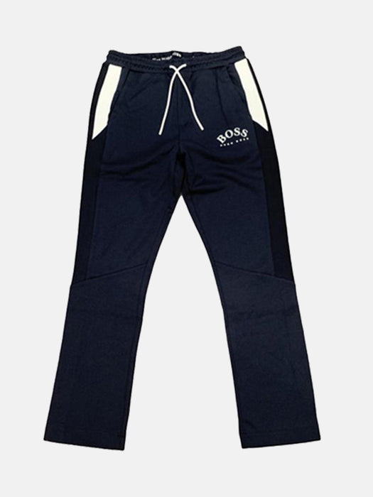 Boss Slim-fit jogging trousers with curved logo - TB0048