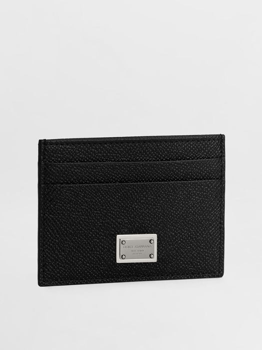 D&G Calfksin Cardholder with branded plate