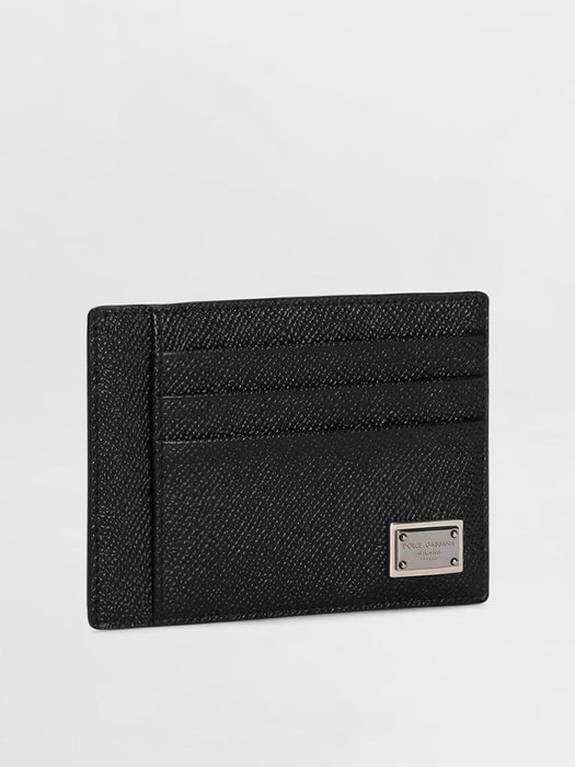 D&G Dauphine Print Calfskin card holder