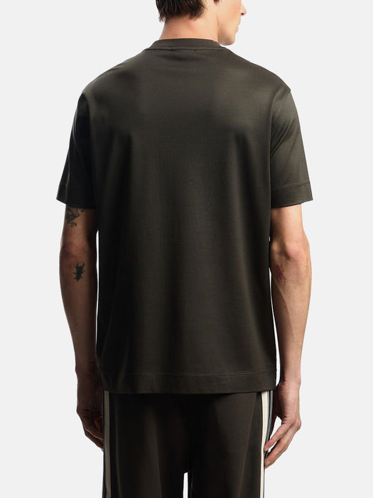 Armani Lyocell blend jersey T-shirt with 3D-effect logo