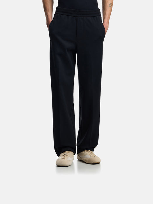 Armani ASV jersey trousers with elasticated waist and contrasting bands