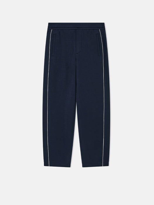 Armani Double-jersey trousers with piping