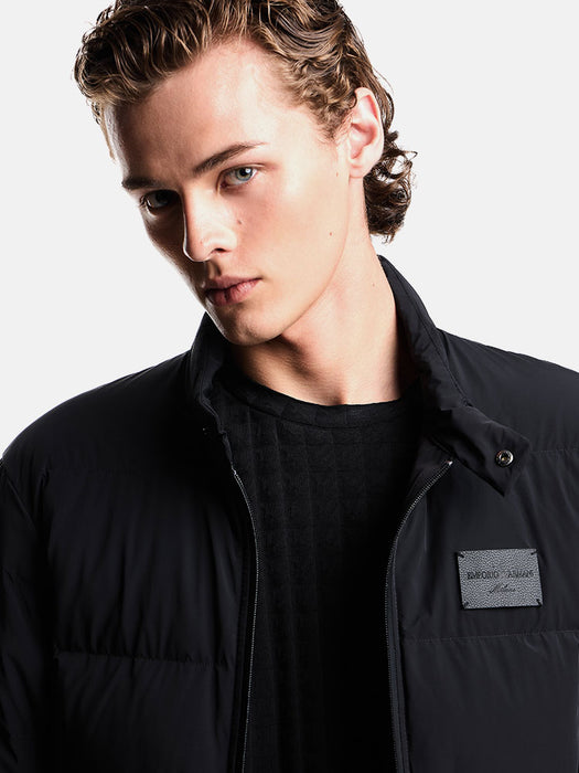 Armani Quilted Spandex nylon down jacket