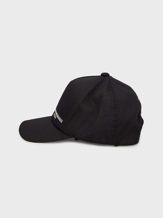 Armani Black Baseball Cap