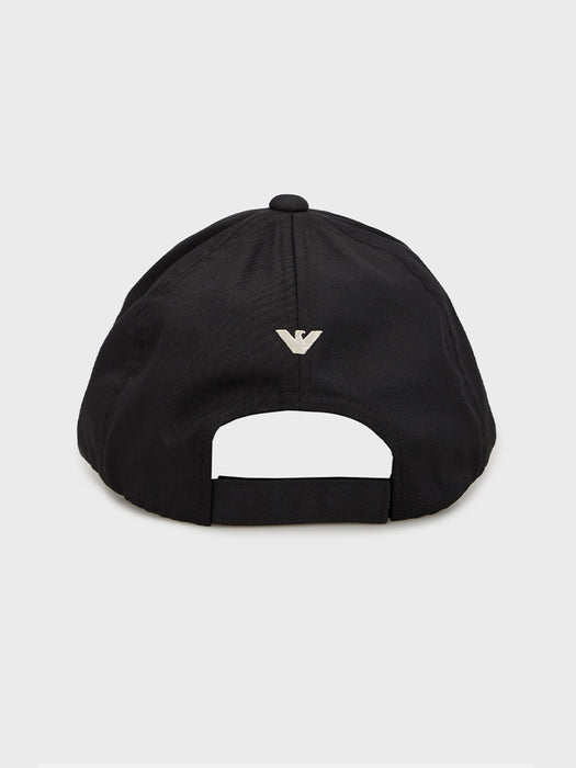 Armani Black Baseball Cap