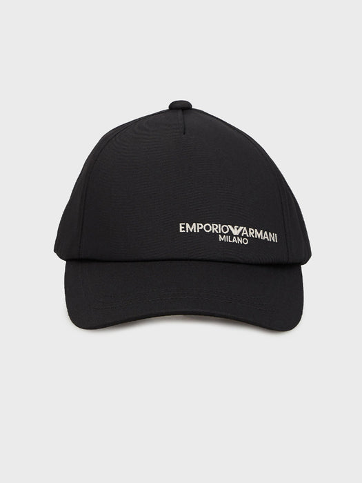 Armani Black Baseball Cap