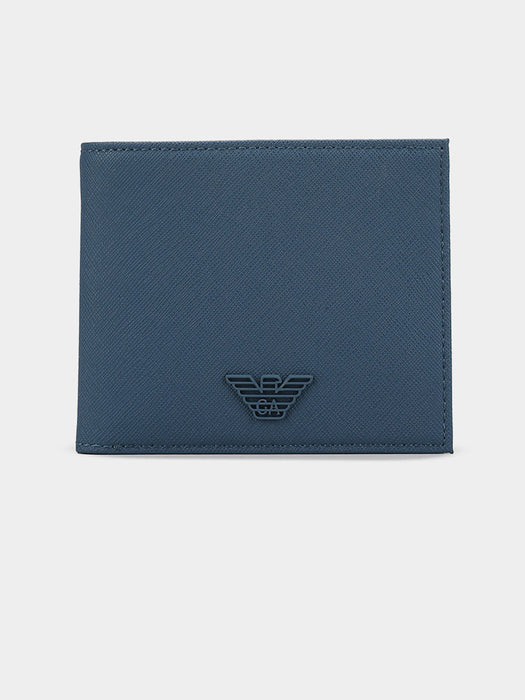 Armani ASV regenerated Saffiano bifold wallet