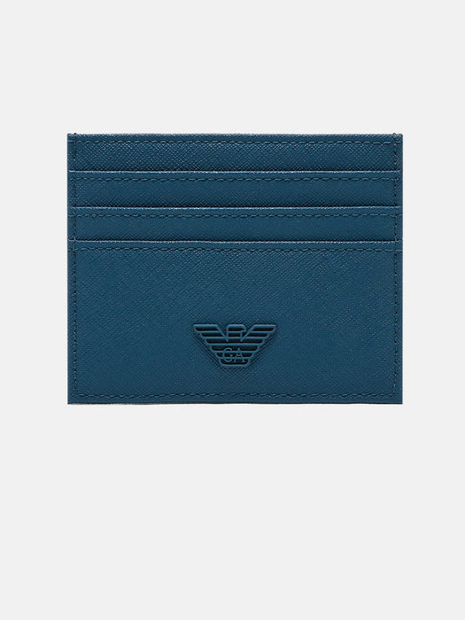 Armani ASV regenerated Saffiano card holder