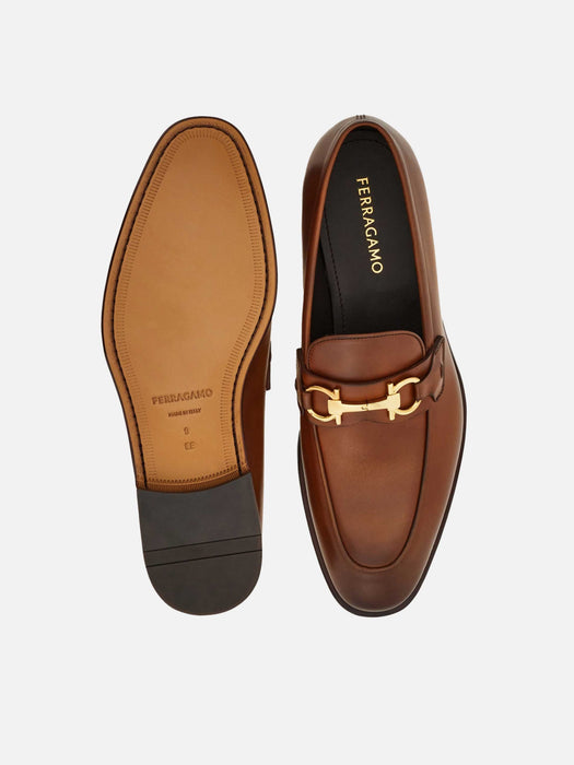 Ferragamo mocassin with Gancini Ornament