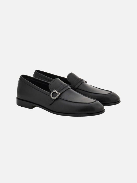 Ferragamo Tramezza loafer with Gancini ornament