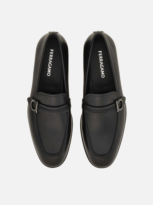 Ferragamo Tramezza loafer with Gancini ornament