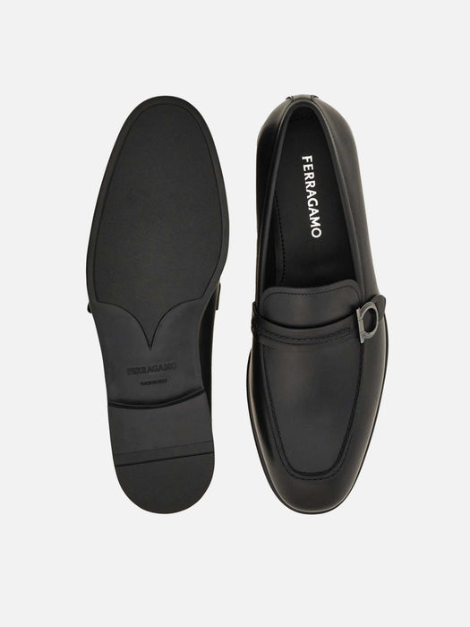 Ferragamo Tramezza loafer with Gancini ornament
