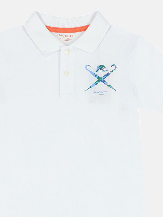 Hackett Boys Logo Polo Shirt