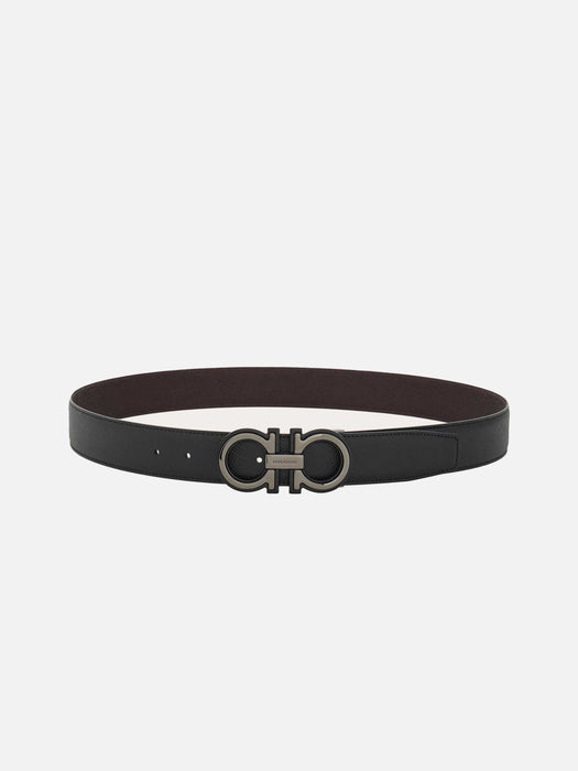 Ferragamo reversible & adjustable Gancini belt
