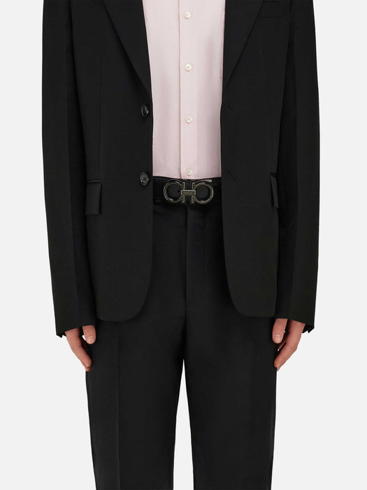 Ferragamo reversible & adjustable Gancini belt
